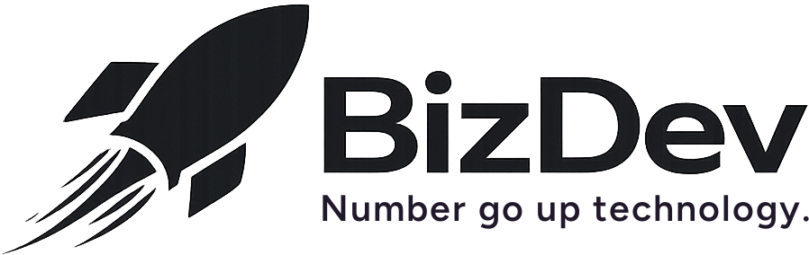 BizDev. Number go up technology.